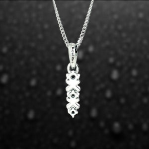 0.25 Ct Round Cut Diamond Classic Shape Silver Pendant Anniversary gifts Wedding Jewelry Diamond Pendant, Moissanite Pendant, No Chain image 5