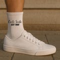 Cool socks, vintage socks, personalized socks, men's gift, round birthday gift idea, work colleague socks product logo
