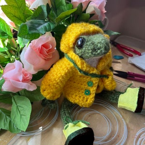 Custom Knitted Froggie Friends!! Crochet too!