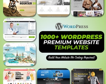 Merveilles WordPress Premium : Médecin, Immobilier, Gym, Civil – Élevez votre site avec style !
