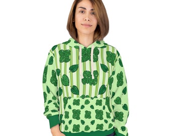 Monstera Leaf - Unisex Pullover Hoodie (AOP)