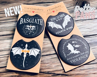 Car Coasters | Dragon War College | Neoprene