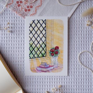 Illustration | Reproduction aquarelle | Lueurs du printemps