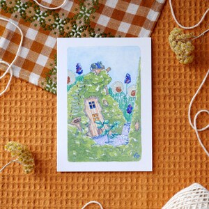Illustration | Reproduction aquarelle | La maison de l'arbre creux
