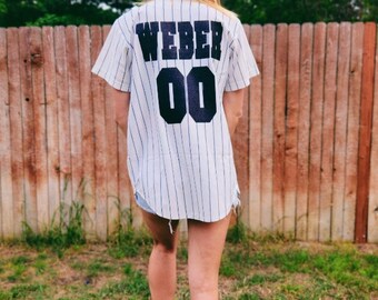 Shimmer Personalized Baseball Jersey