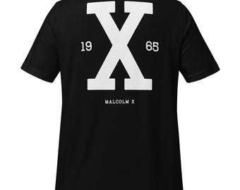 Malcolm X 1965 Black History T-shirt