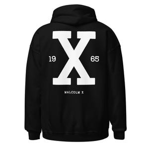 Malcolm X 1965 Black History Hoodie