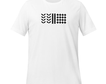 Abstract Keffiyeh Graphic Palestine T-Shirt