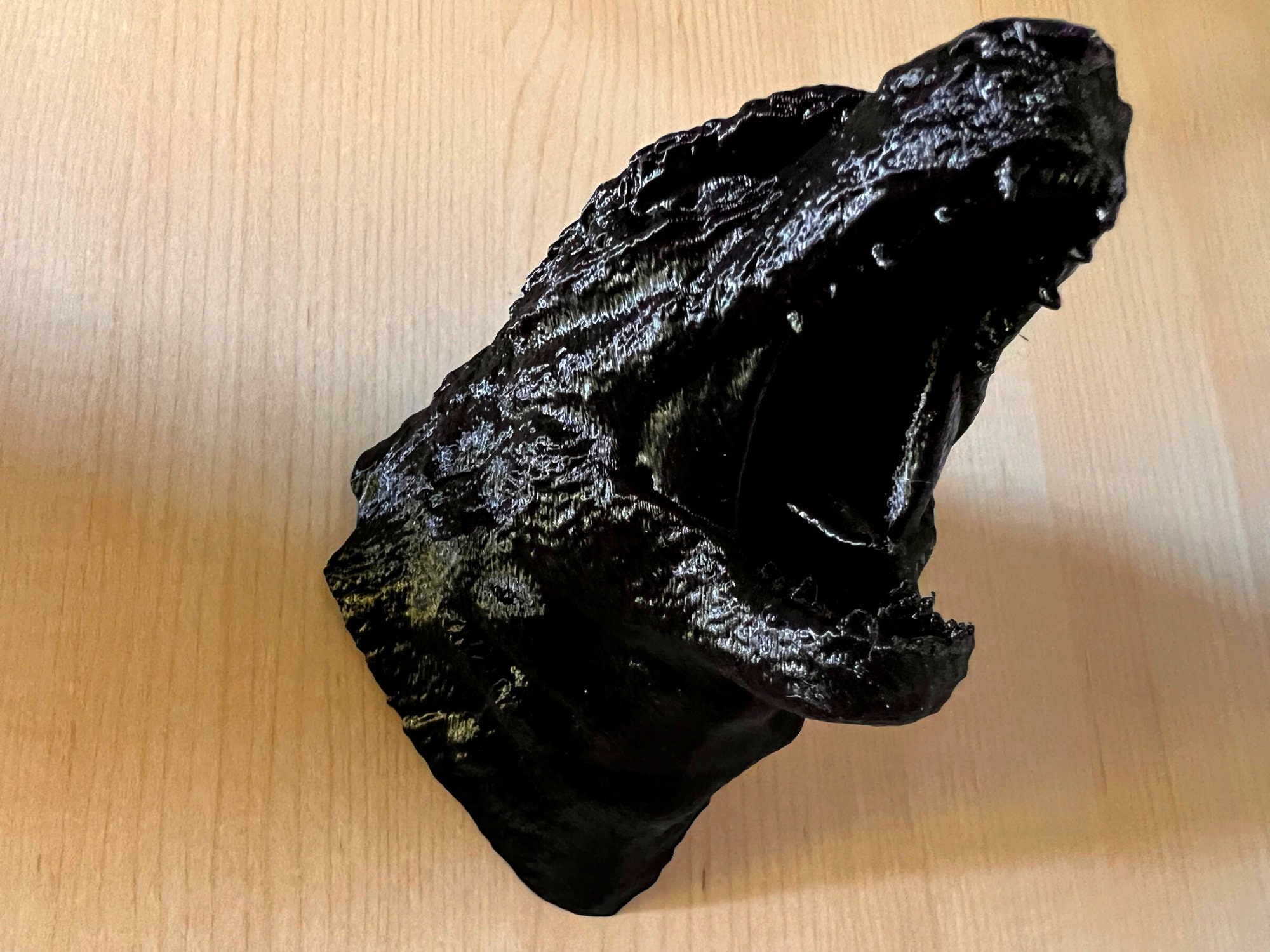 Large Godzilla Wall Mounted Decor Perfect Kaiju Monster Etsy