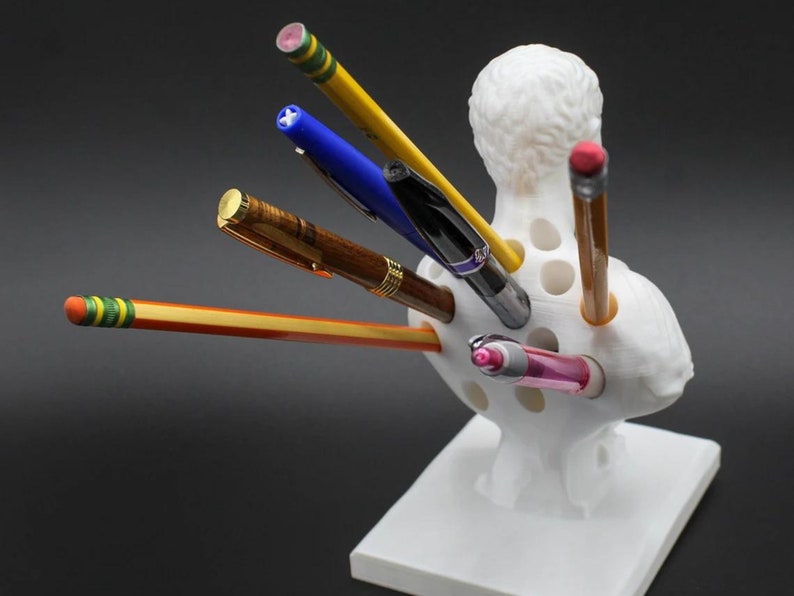 Julius Caesar Pen Holder Office Desk Pen & Pencil Holder Etsy
