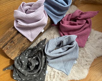 モスリン布 - 赤ちゃんや幼児用のモスリンスカーフ - スカーフ - 出産祝い、洗礼式、ベビーシャワーのギフト - 妊娠 - 新生児用ベビー用品