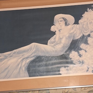 i Cart 1937 signiertes Original ungerahmt