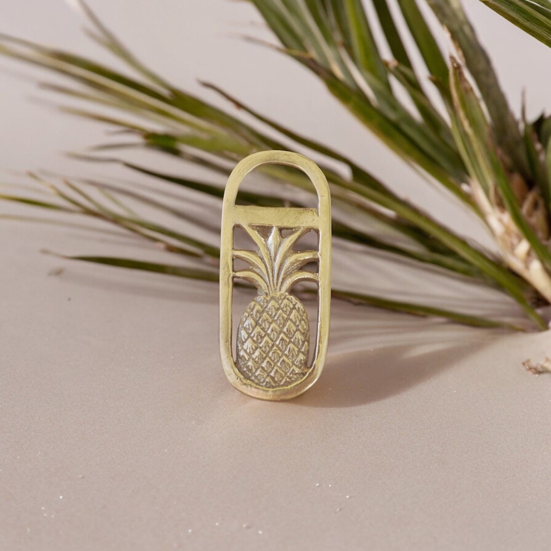 Brass Pineapple Bottle Opener