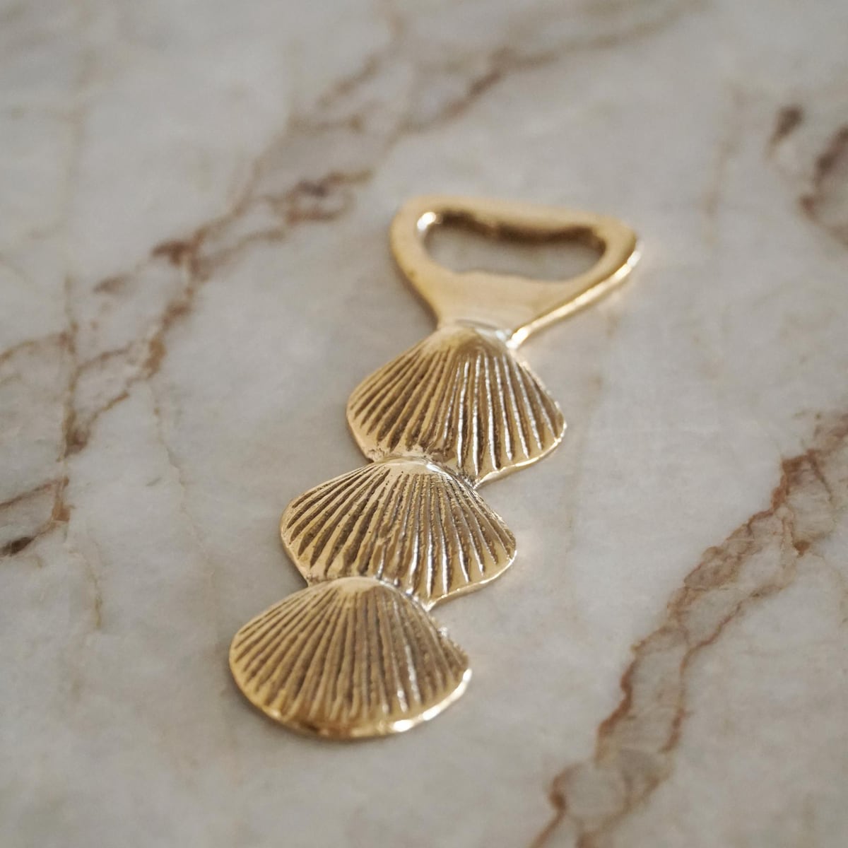 Shells Brass Bottle Opener - Etsy