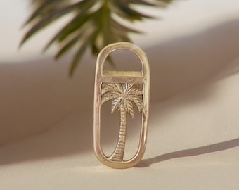 Palm tree bottle opener