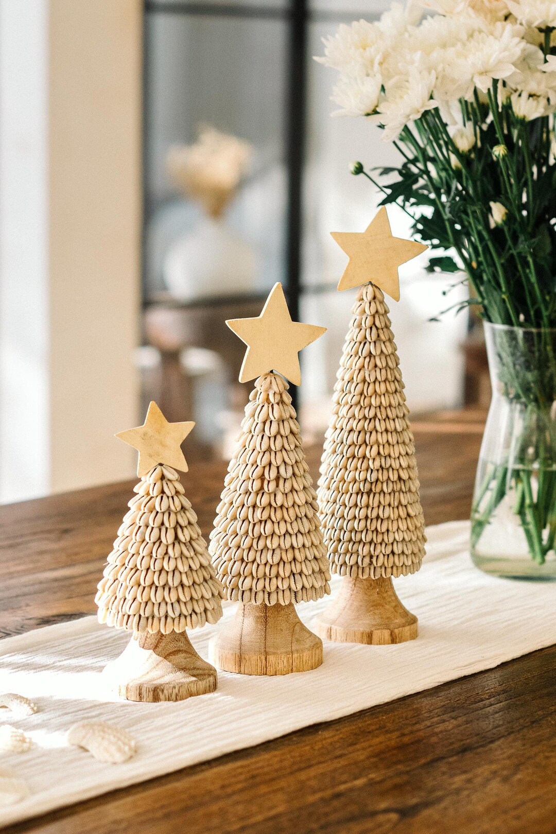 Handmade Cowrie Shell Christmas Tree - Etsy