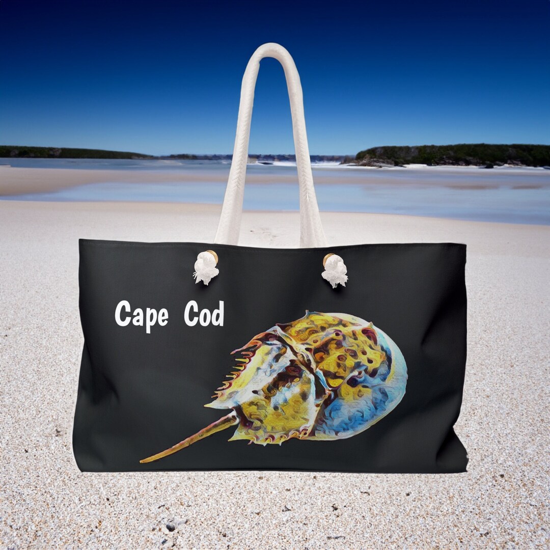 Horseshoe Crab Weekender Beach Bag Cape Cod Souvenir Etsy