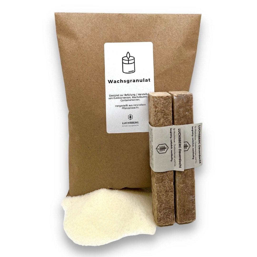 Wax Eater Set Permanent Wick Set Make Your Own Wax Eater 2 X Permanent