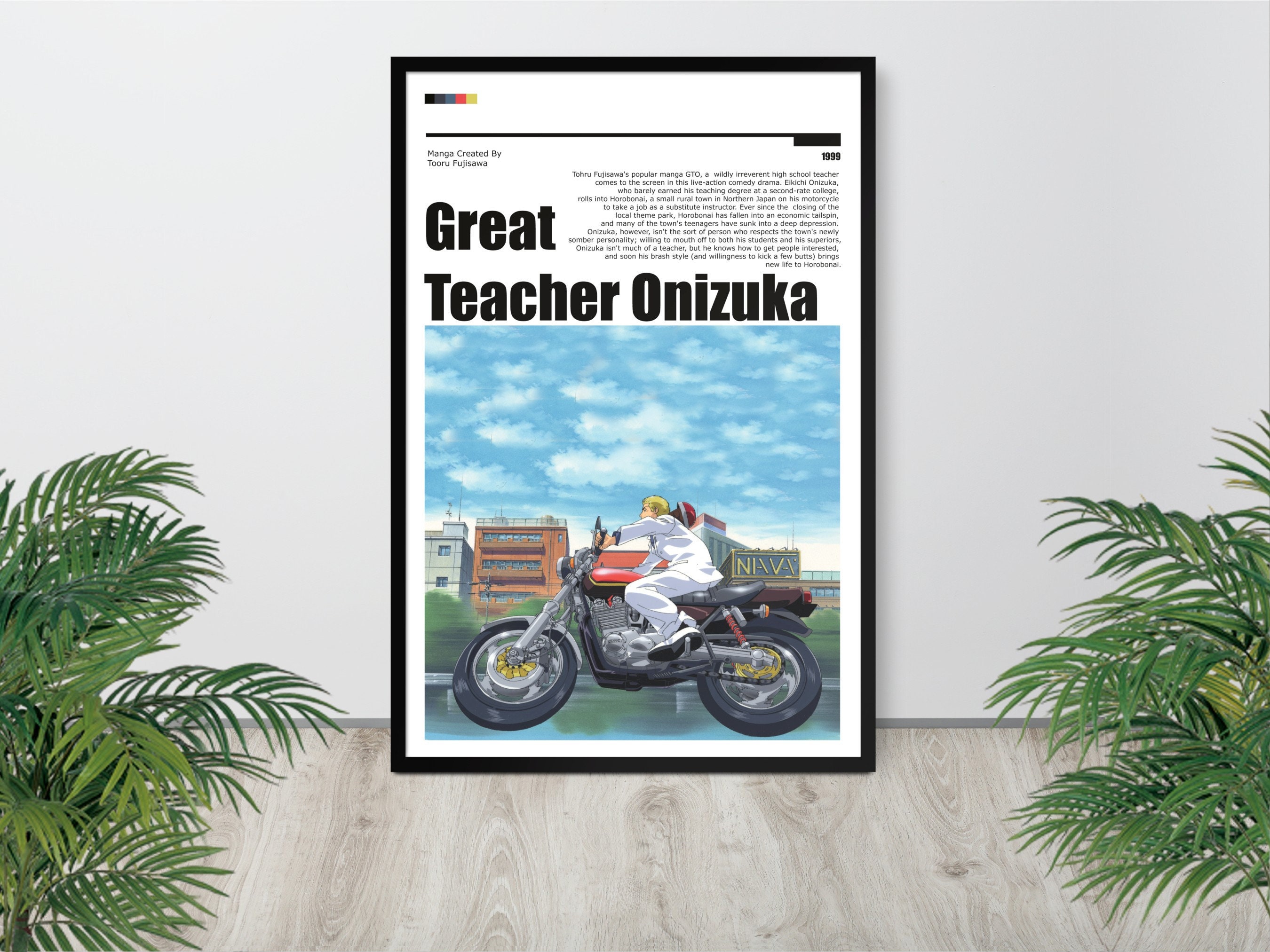 GTO - Poster - Onizuka Moto