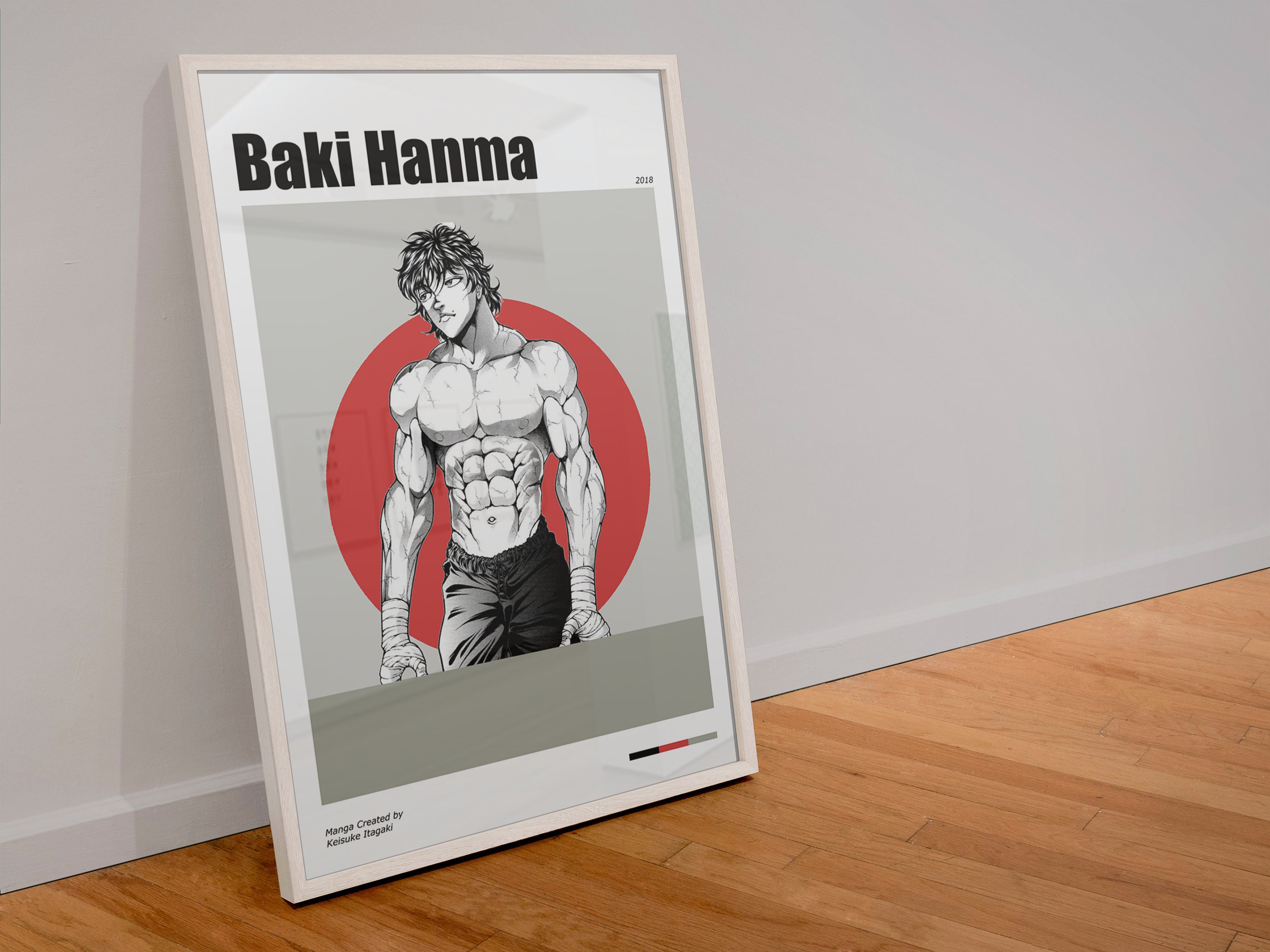 Anime Posters Baki Hanma Poster (2) Canvas Wall Art Prints for Wall Decor  Room Decor Bedroom Decor Gifts 8x10inch(20x26cm) Frame-Style : :  Home