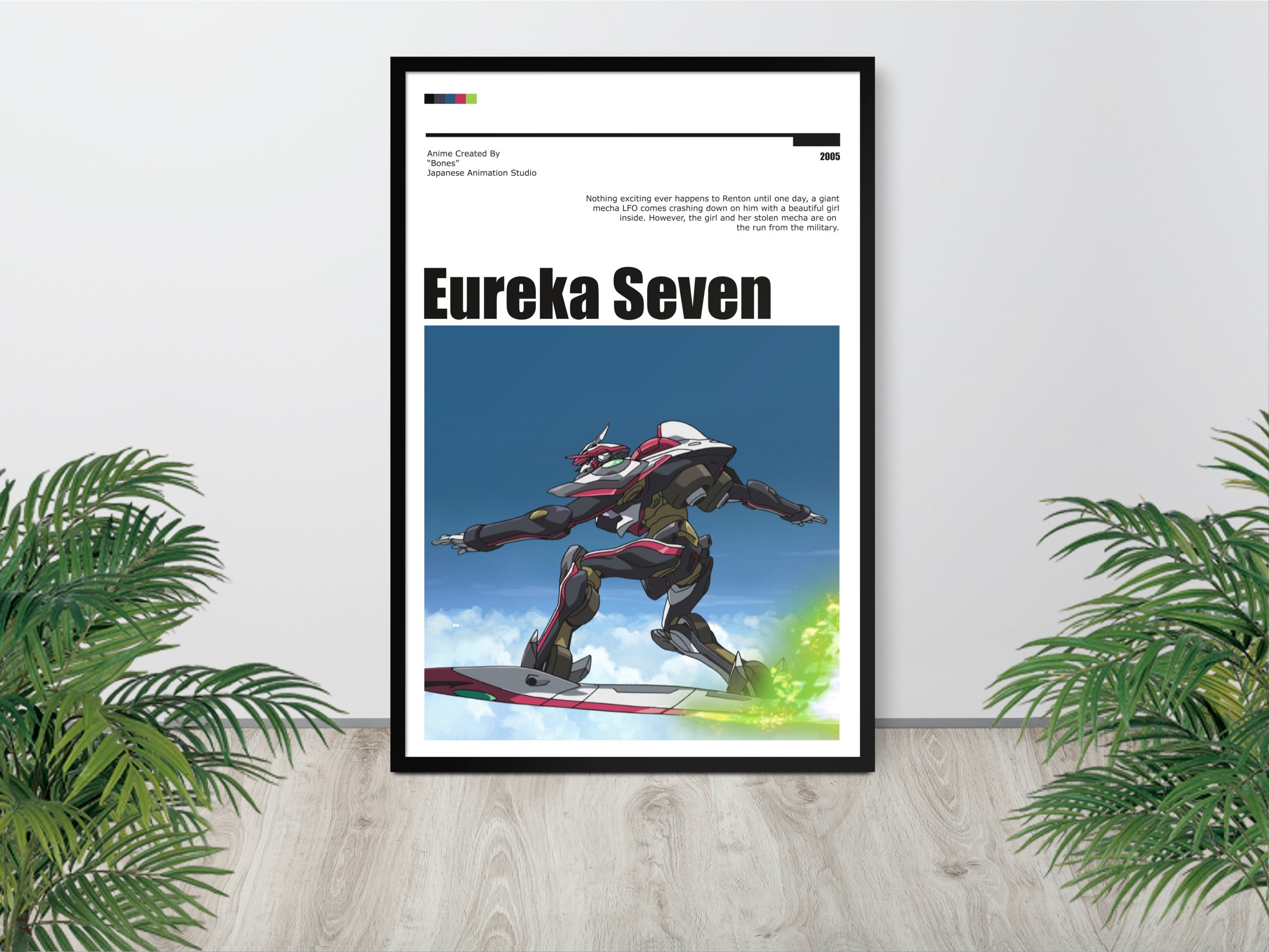 Double Sided Anime Poster: Eureka Seven, Code Realize