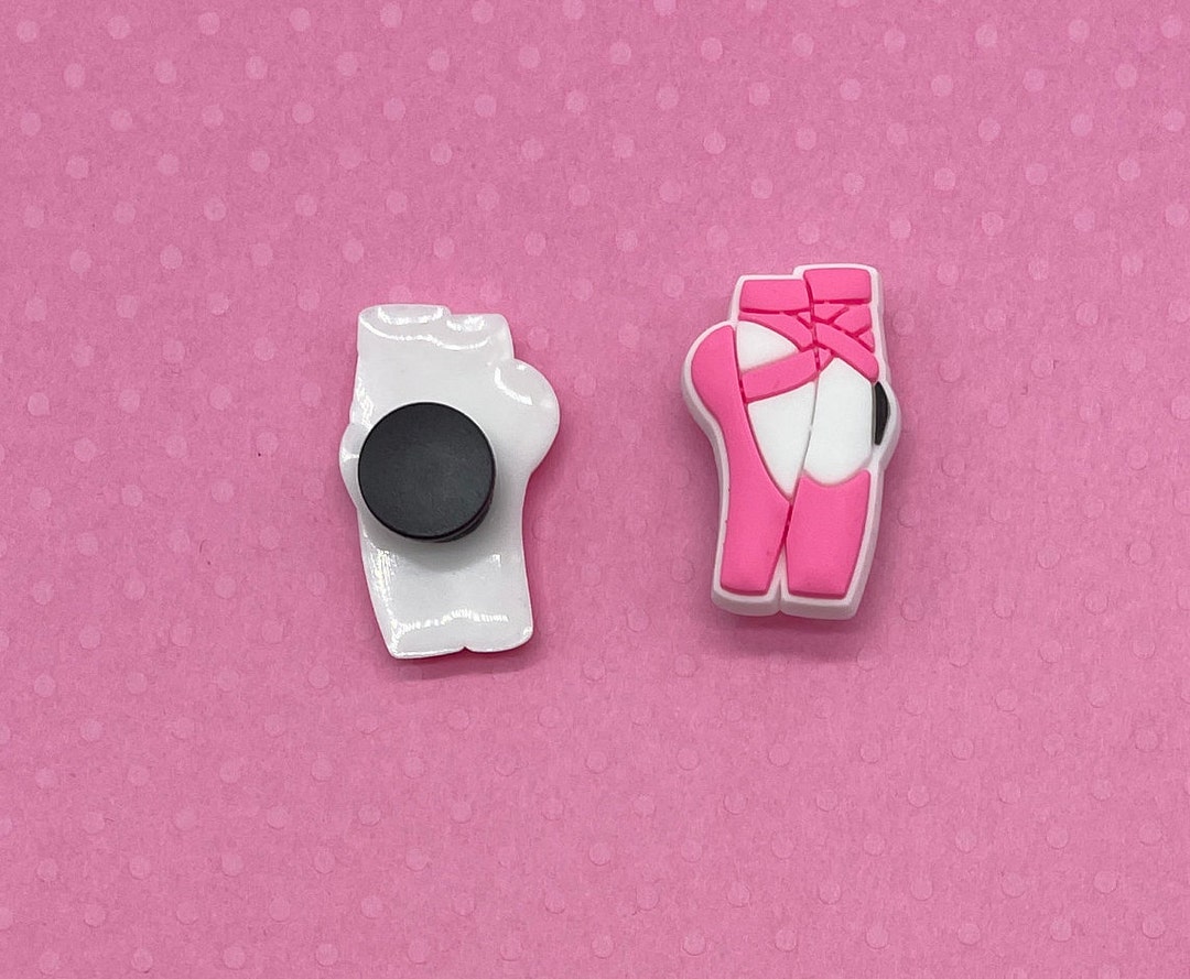 Ballet Shoe Charm Pointe Shoe Shoe Charms Dancer Shoe Charm pink Ballet