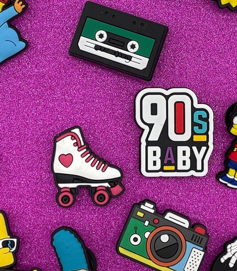 😜 CROCS JIBBITZ MTV LOGO 80S 90S NOSTALGIA RETRO SHOE CHARM