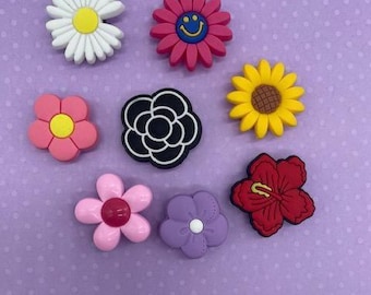 花のシューチャーム - 植物のシューチャーム - デイジーのシューチャーム - 野菜のチャーム - シューチャーム - 花のシューチャーム - フルーツチャーム - サボテンの多肉植物チャーム