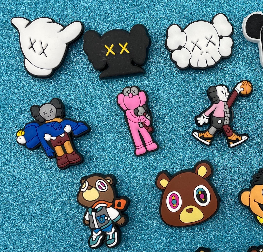 XX Eyes Shoe Charm rapper Shoe Charm bear Charm Lit Shoe Charm Thug