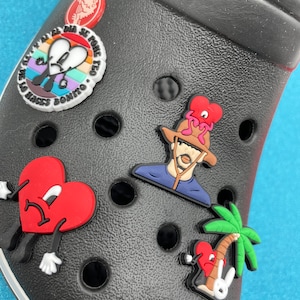 popular singer shoe charm - pop singer inspired shoe  charm -iconic inspired  shoe  Charms -theme - lit  shoe  charms - lit shoe charms