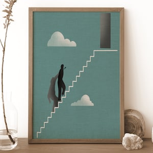 Truman Show Minimal Poster | Watercolor | Digital