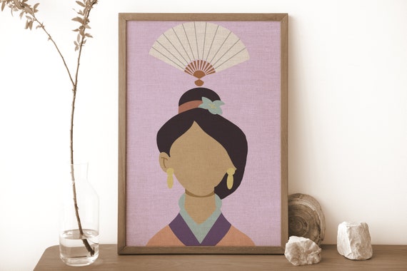 Disney Minimalist Poster Mulan