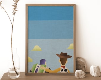 Toy Story Poster | Watercolor | Digital