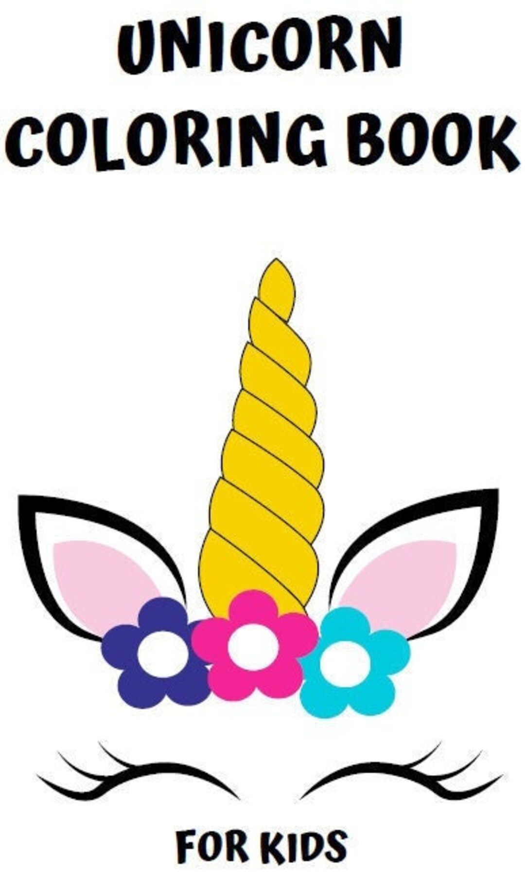 Unicorn Colouring Book for Kids - Etsy
