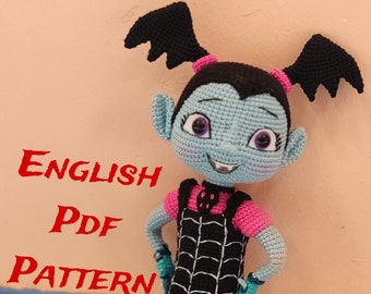 Crochet Vampire Doll Pdf Pattern