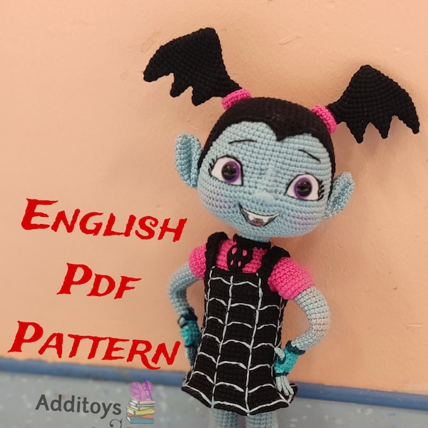 Crochet Vampire Doll Pdf Pattern