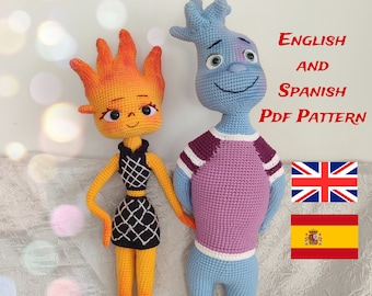 Water and Fire Crochet Pdf Patterns