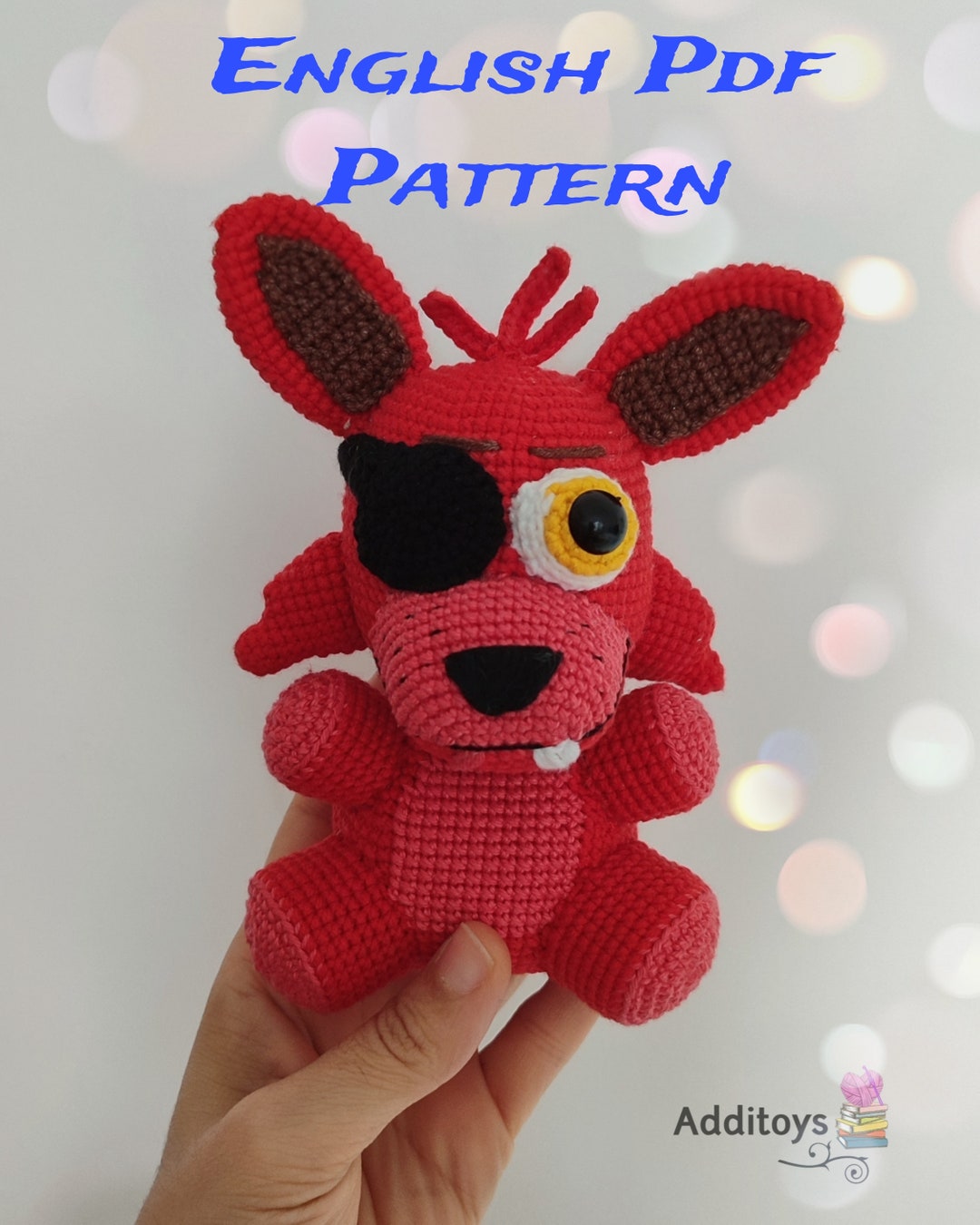 Crochet Foxy Pdf Pattern - Etsy