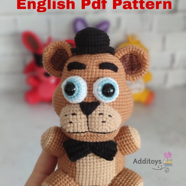Crochet Freddy Pattern