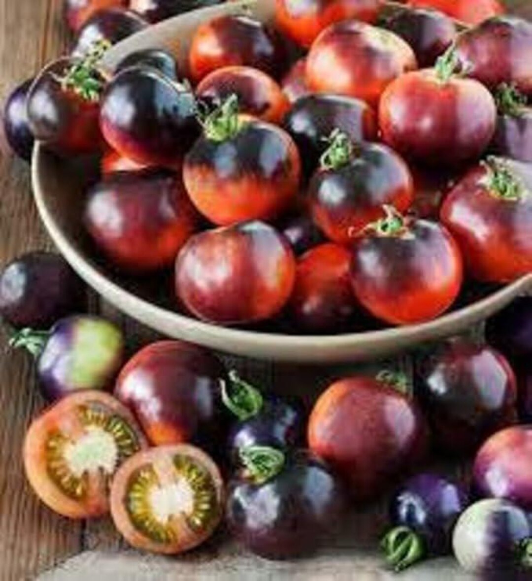 Tomato Seeds Indigo Rose Cherry -25+ Tomato Seeds - Heirloom - COMBINED ...