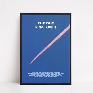 Póster del Rey Krule - El álbum de Ooz - Impresión de póster - Arte mural - Carteles de apartamentos - Carteles de dormitorio