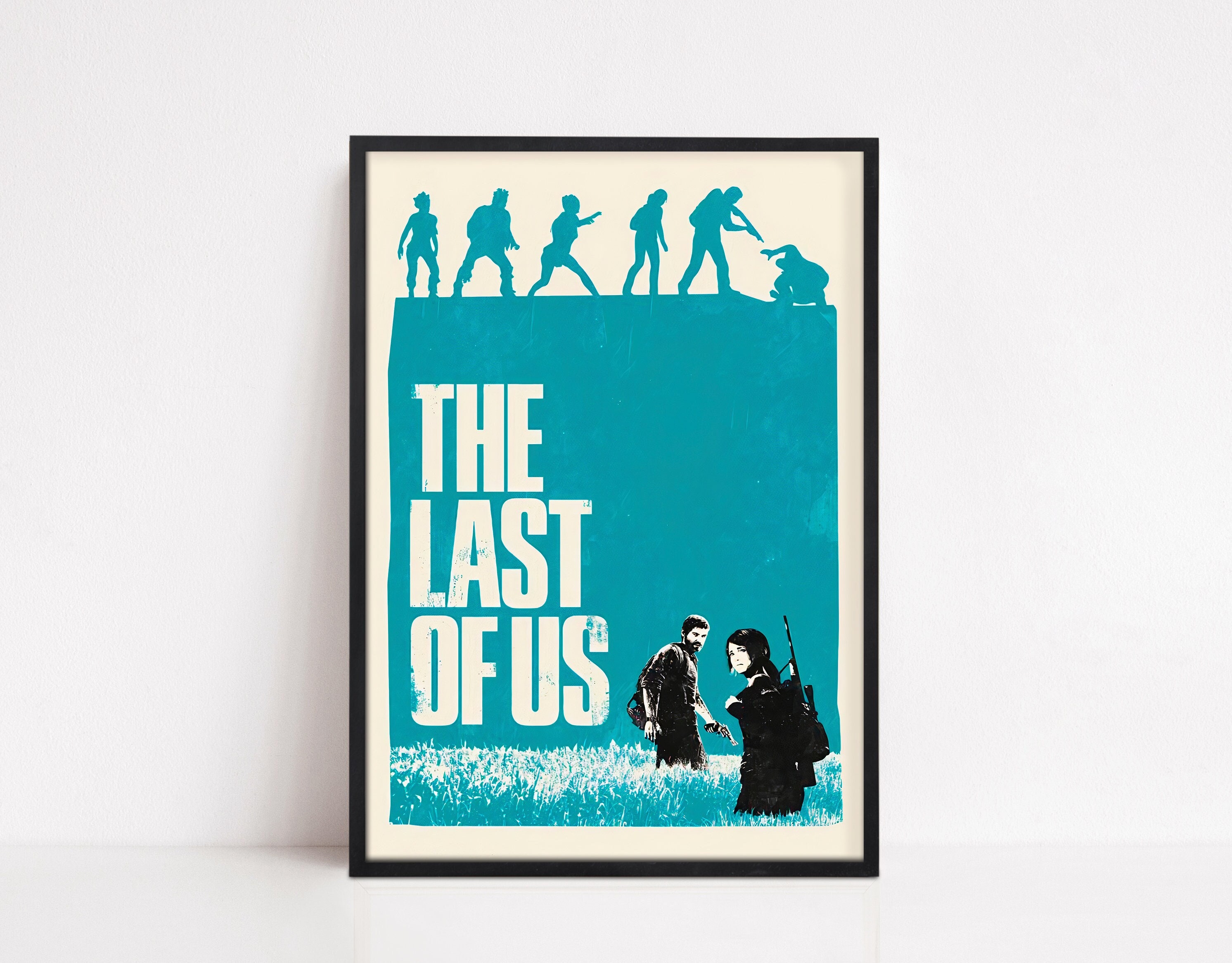 Buy Generic Custom Canvas Wall Decoration The Last of Us Poster The Last of  Us Wall Sticker Mural Ellie Joel Video Game Wallpaper #0571: Back Glue  Paper, 80X120Cm Online at Low Prices