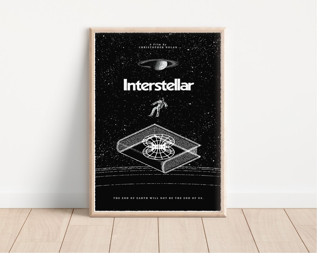 Interstellar Movie Poster - Poster Gifts - Movie Poster - Interstellar