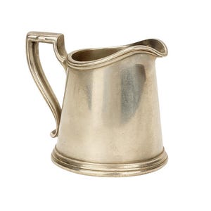 Retired from the Rails but Still Pouring with Pride — Vintage R. Wallace Silver Soldered Creamer (S.P.S. Railroad, 4 oz)