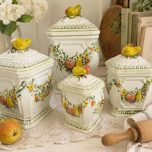 Lefton Japan Canister Set - Etsy