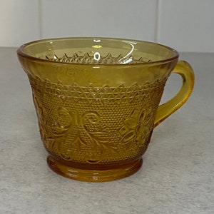Tiara Amber Indiana Glass Replacement Cup