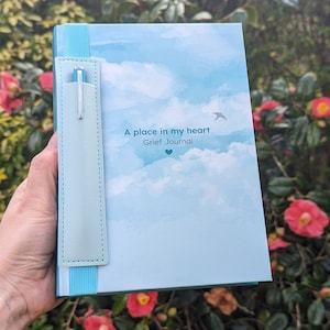 Guided Grief Journal For Coping With Loss, Grief Gift With Matching Pen