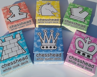 Chesshead opening cards - decks 1 to 6