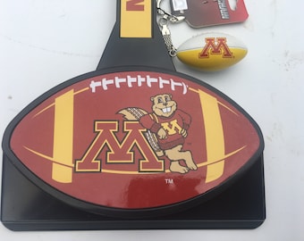NCAA Licensed Minnesota Golden Gopher Football Ice Scraper and Key Chain