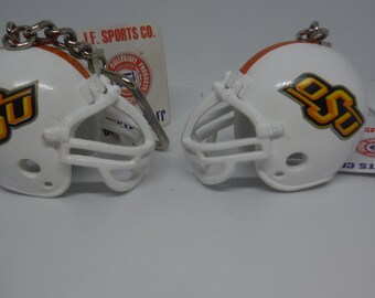 Pair of Oklahoma State University Football Helmet